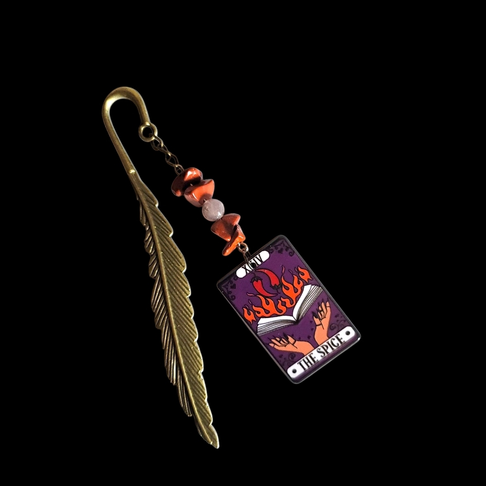 The Spice Tarot Crystal Bookmark
